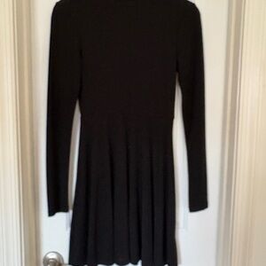 Wild Fable Sparkly Black Long Sleeve Dress